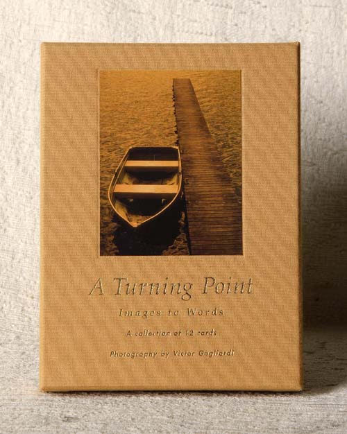 A Turning Point Row Boat gift card box — cover