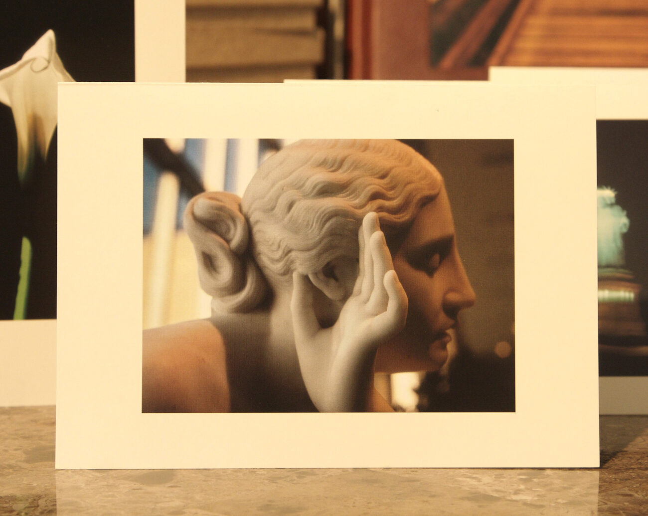 Listen card — the listening sculpture