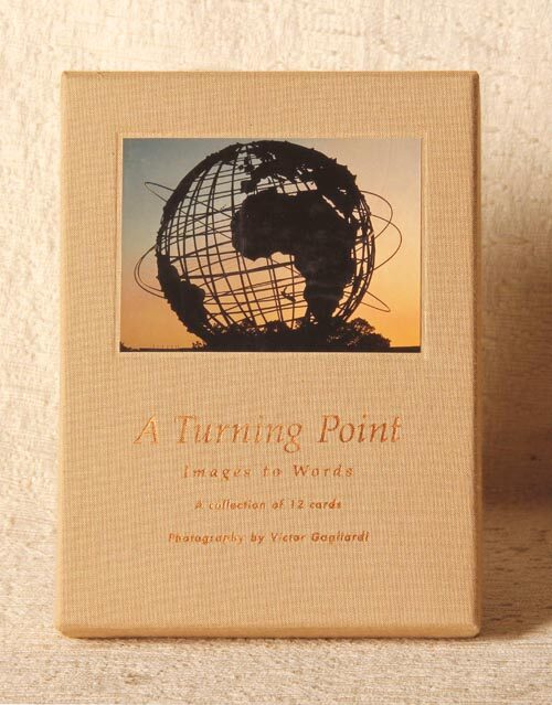 A Turning Point World gift card box — cover