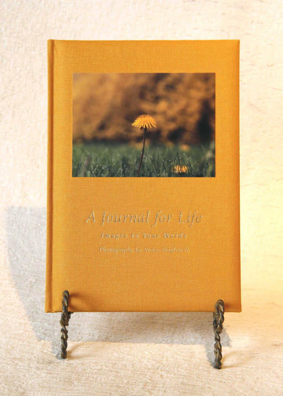 A Journal for Life, dandelion cover, cloth edition